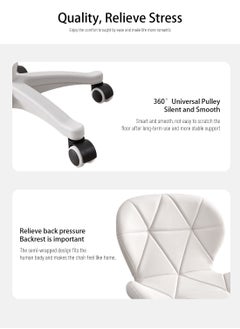 Sinyin Chairs, Leather Chairs, Ergonomic Chairs, Office Chairs, Study Chairs, Cushions Use Waterproof Fabrics, With Silent Pulleys, Adjustable Seat Height, Soft And Comfortable  - Image 4