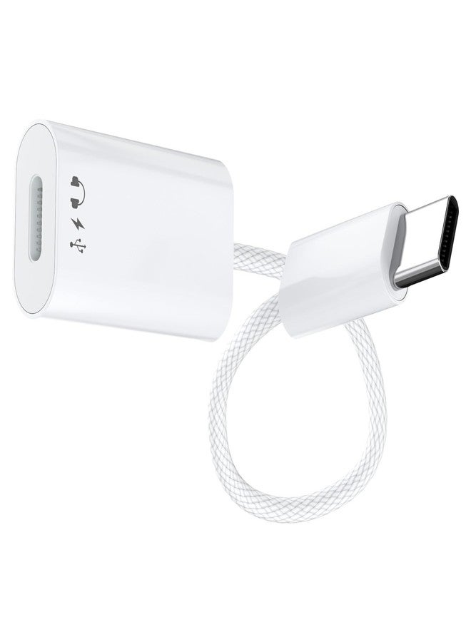 Subynanal USB C to Lightning Headphone Audio Adapter,Lighting to USBC Adaptor with Earphone &Charge,USB-C to iPhone Converter,Type C to Lightning Cable Adapter for iPhone 17/16/Pro/Max,iPad Pro/Air,MacBook,iMac - Image 1