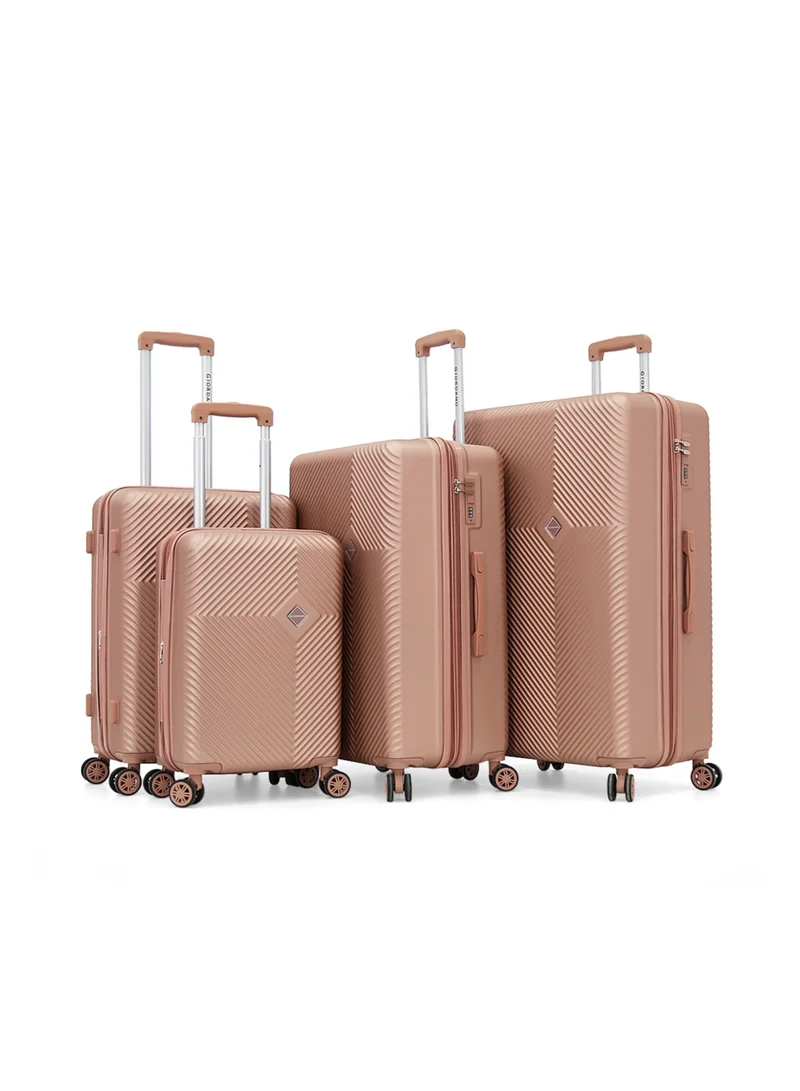 GIORDANO Giordano Hardside Luggage Trolley Bag 4 Pieces Set