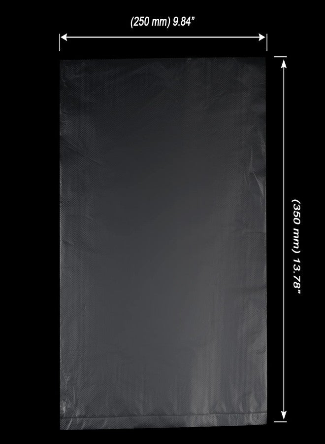 JOIKIT 2 Rolls 1000 PCS 10 x 14 Inches Plastic Roll Bags, Clear Plastic Produce Bag Roll, Durable Food Storage Bag for Vegetable, Fruit, Kitchen Waste - Image 2