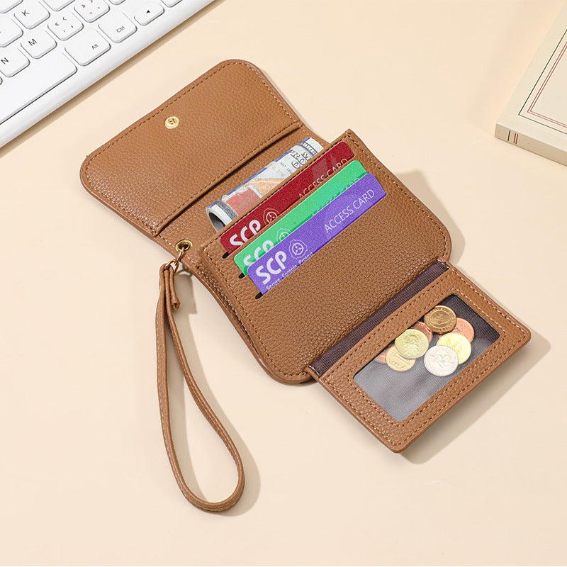 2025 New Cross-border Hot Selling PU Leather Wallet with Zipper for Women - Lightweight, Waterproof & Stylish - Image 4
