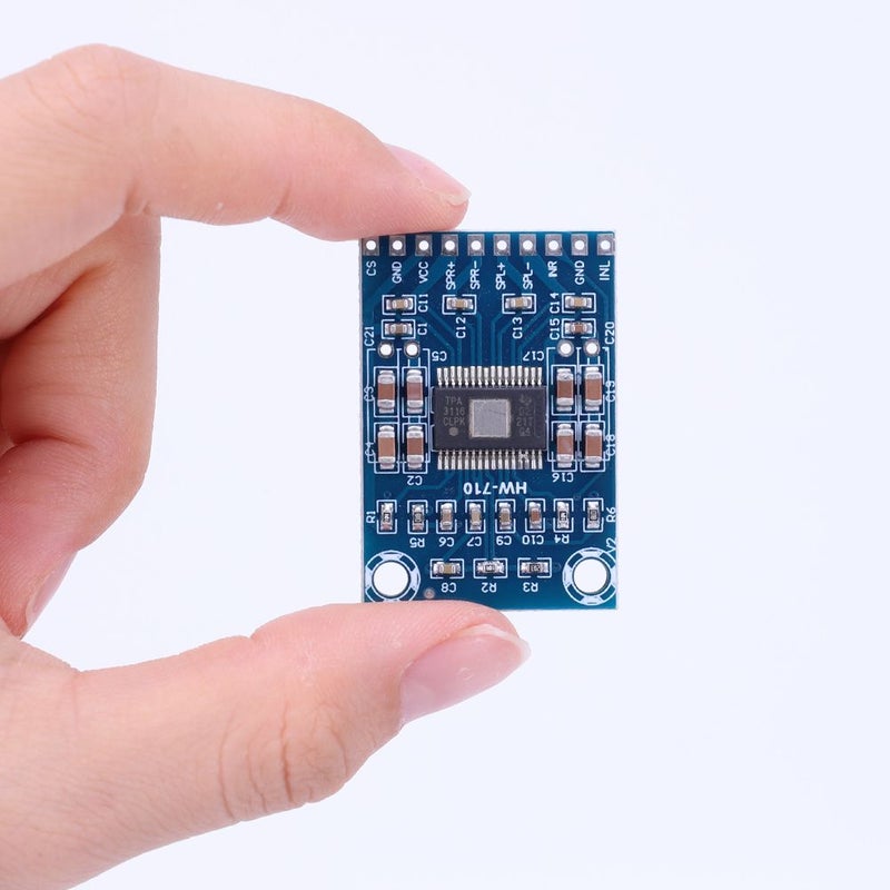 HW 710 TPA3116D2 Mini Digital Audio Amplifier Board DC 12 24V 50Wx2 Class D Voice Sound Amplifier Module Two Channels 2pcs - Image 5
