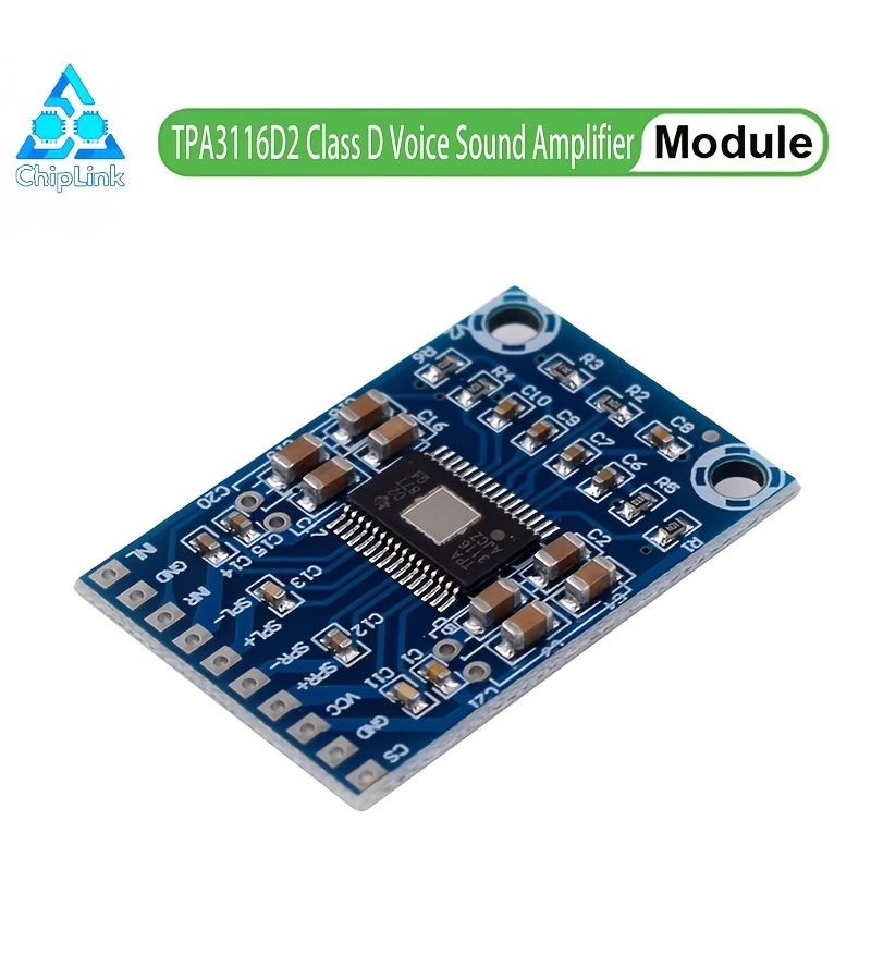 HW 710 TPA3116D2 Mini Digital Audio Amplifier Board DC 12 24V 50Wx2 Class D Voice Sound Amplifier Module Two Channels 2pcs - Image 1