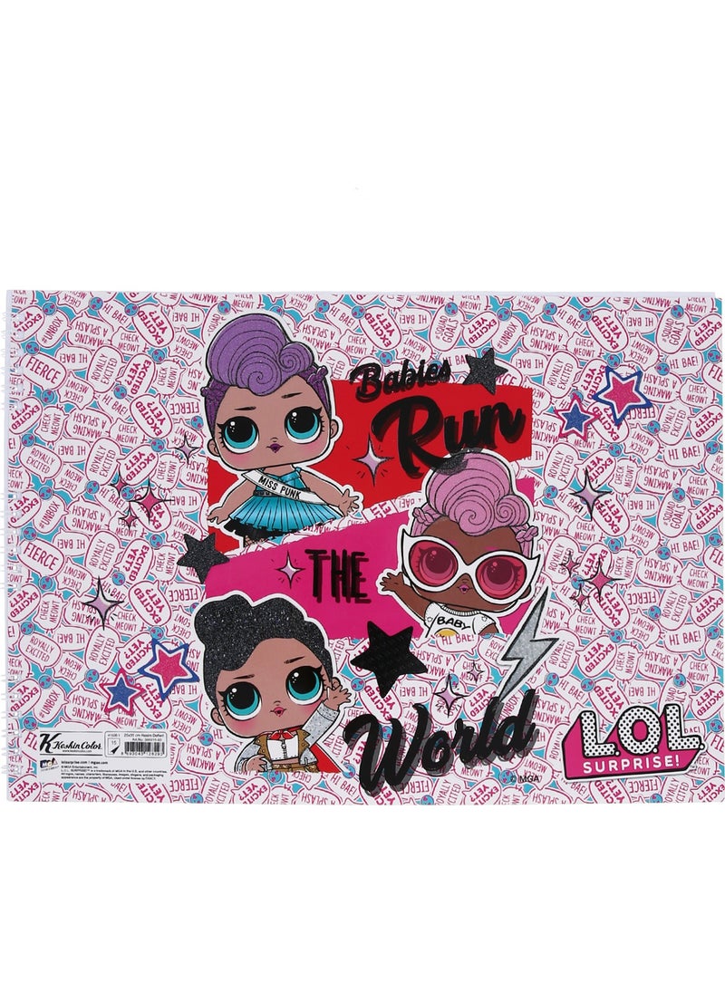Keskin Color Sharp Color L.O.L. 25*35 15 Sheets Drawing Book  - Image 1