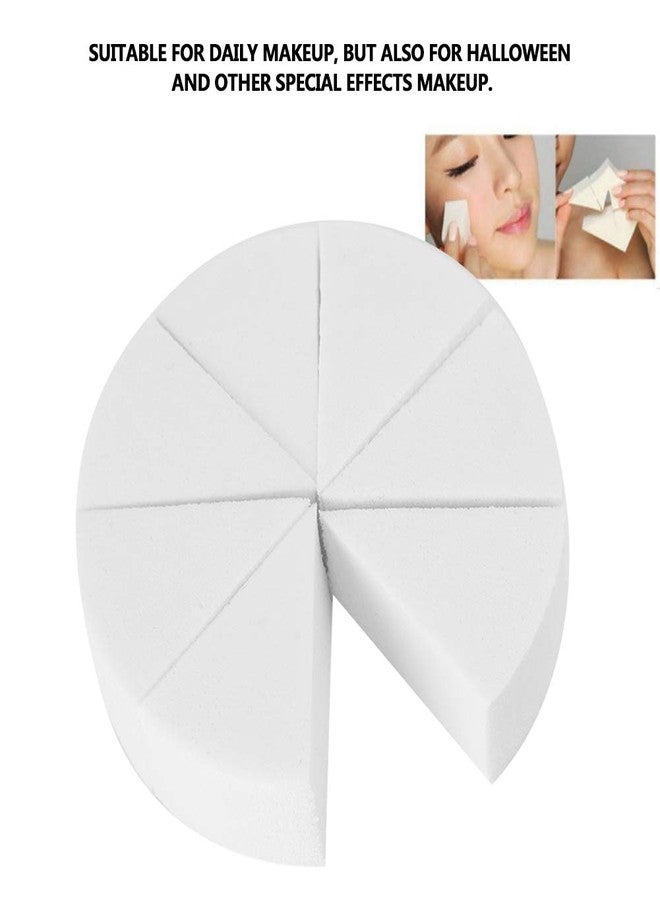 Salmue 8pcs Makeup Sponge Blender, Makeup Sponge Puff Sponge Wedges Applicator For Liquid Cream Loose Powder, Halloween Festival Cosmetic Powder Puff Makeup Tool - Image 3