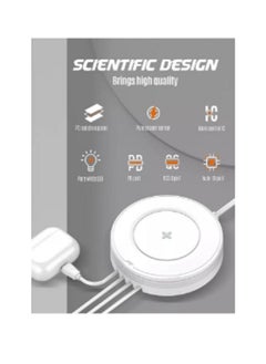 LDNIO 32W Wireless Charger 5-in-1 Wireless Charging Station with 15W Qi-Certified Wireless Charger & 32W USB-C Port PD Fast Charger, Portable Multiport Charger for iPhone, iPad, Samsung and More  - Image 5
