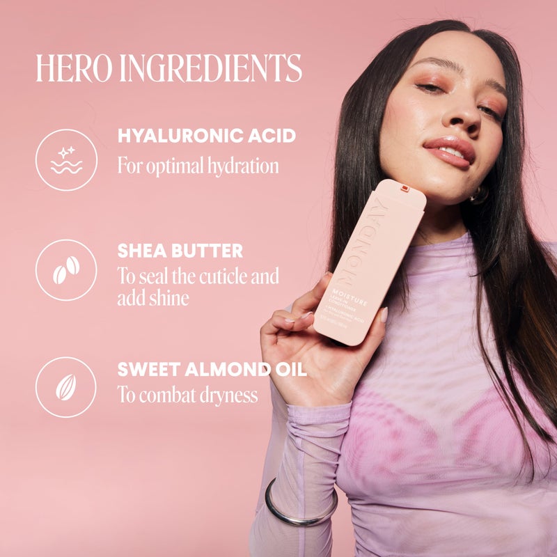 MONDAY HAIRCARE Moisture Leave-in Conditioner 5 Oz Dual Pack - Image 4