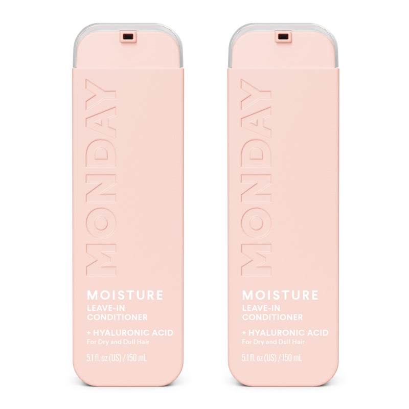 MONDAY HAIRCARE Moisture Leave-in Conditioner 5 Oz Dual Pack - Image 1