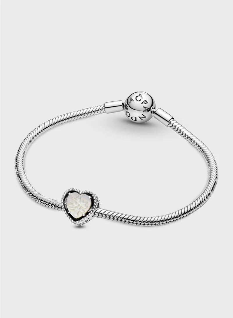 PANDORA Openwork Heart & Family Tree Charm