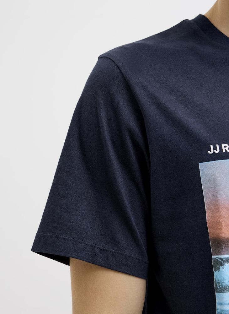 JJ Rebel by Jack & Jones Jreblarry Tee Ss Crew Neck T-Shirt  - Image 4