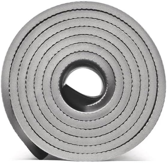 ريبوك حصيرة يوغا ريبوك 6 مم – رمادي فاتح، مبطنة ومقاومة للانزلاق لليوغا والبيلاتس - Image 4
