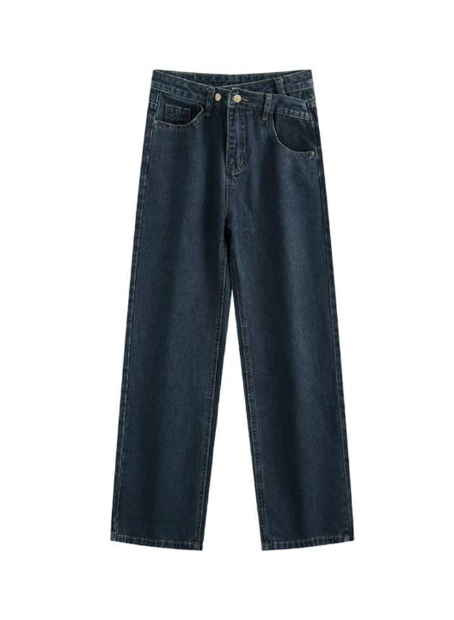 YUNIQEE Blue Straight Fit High-Rise Jeans - Image 5