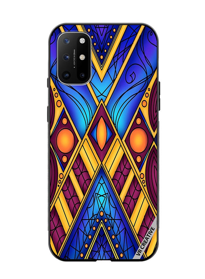 VR CREATIVE Protective Case Cover For OnePlus 8T Abstract Design Multicolour - Image 1
