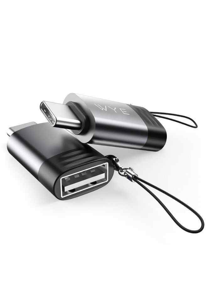 WYE Y-OTG1 USB-A to USB-C OTG Adapter | USB 3.0 Type-C Converter for Fast Data Transfer | USB Connector Adapter for Smartphones, Tablets, Laptops & Flash Drives - Image 3