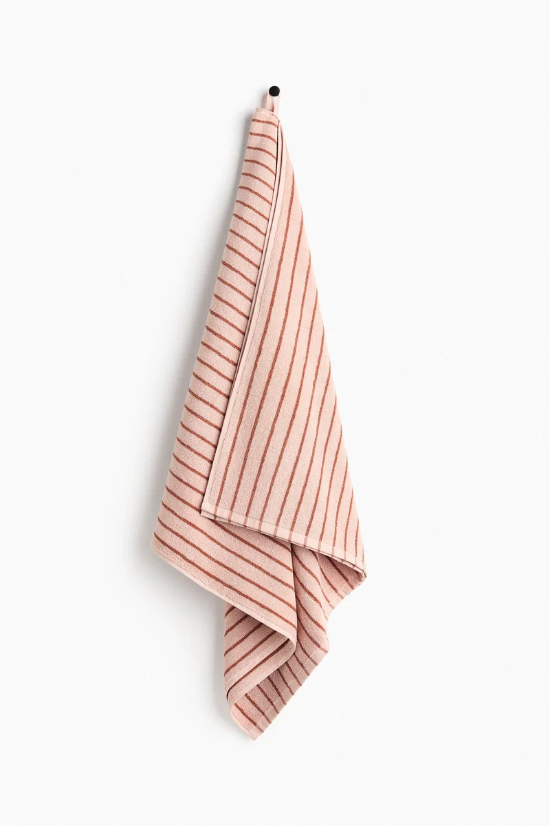H&M Striped bath towel