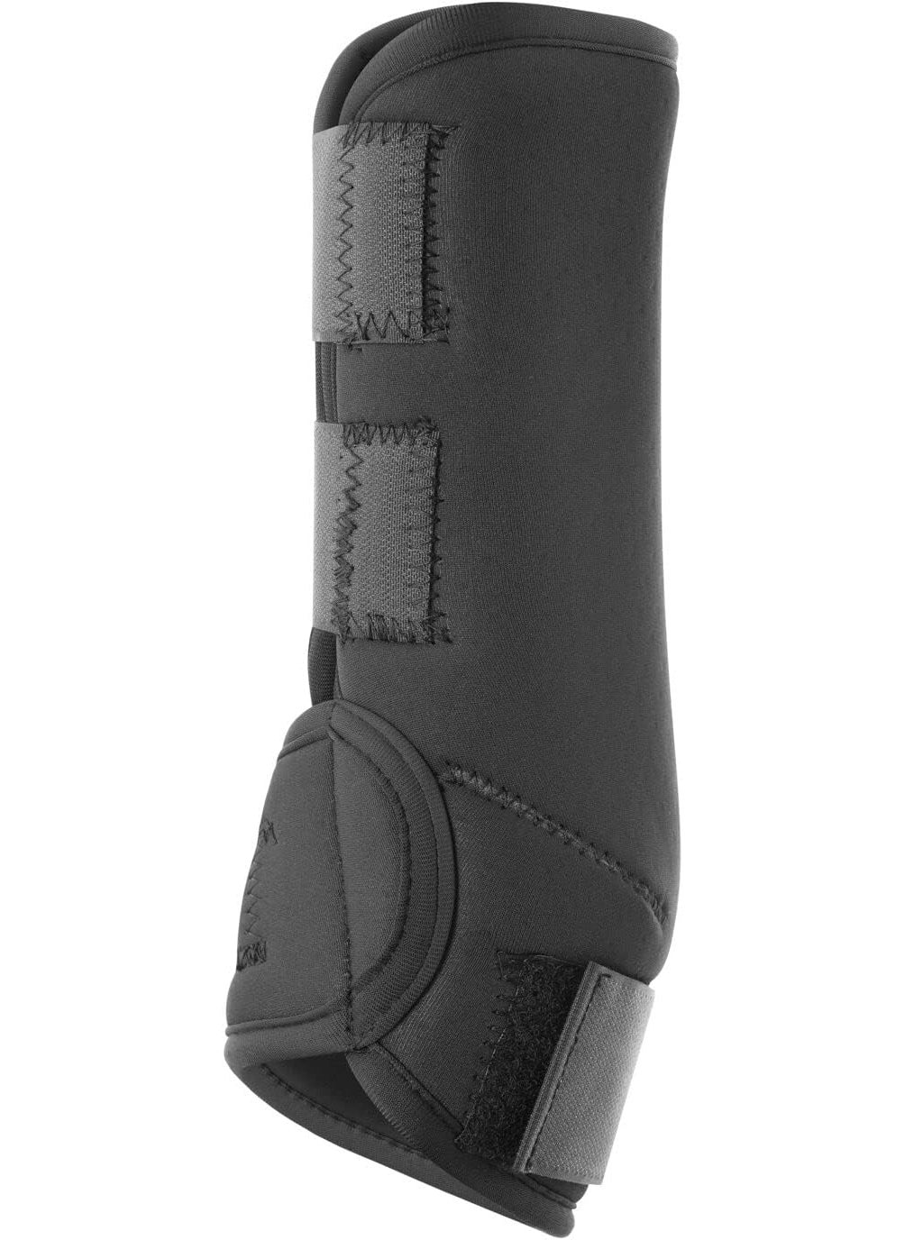 horze HORZE Brushing Splint Boots for Horses Pair  Durable Neoprene Secure Closure Lightweight  Black  L  - Image 3