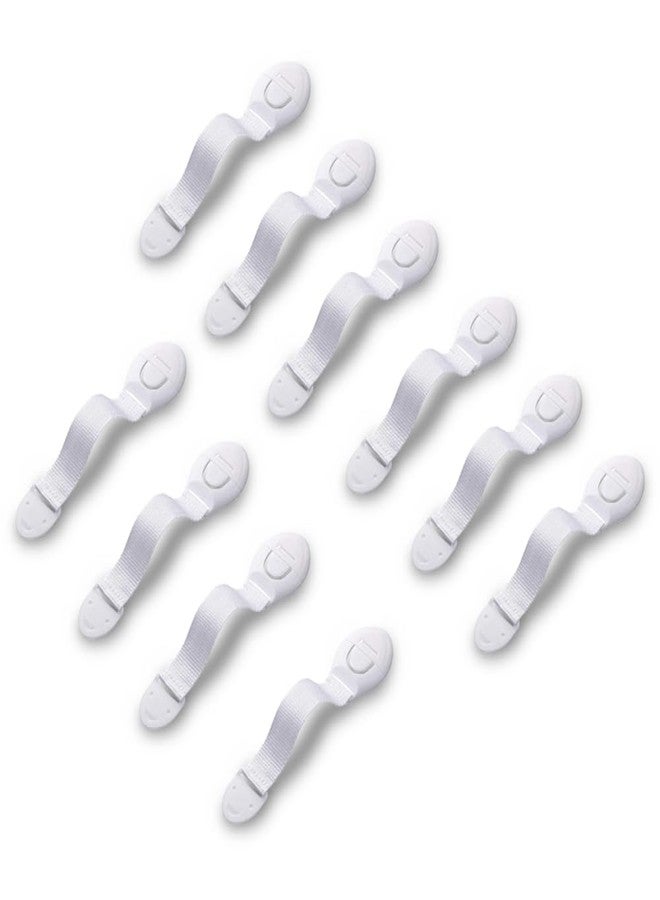 FreshDcart FDCA3820 Baby Safety Strap Locks Cabinet Locks for Babies Childproof Safety Latches Baby Proof Lock for Drawers,Doors,Cupboards,Wardrobes,Toilets,Furniture (10) - Image 1