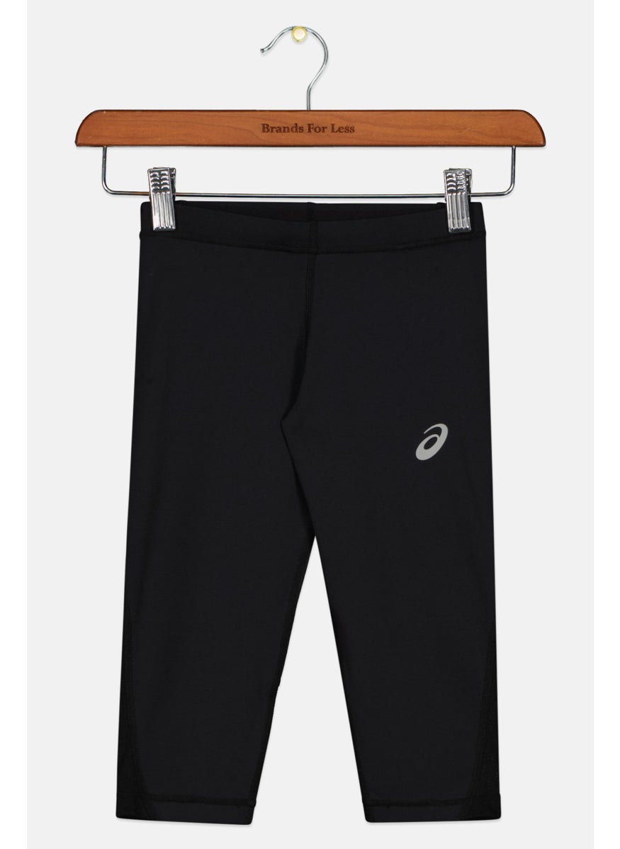 Asics ملابس رياضية للبنين مناسبة للجري، سوداء  - Image 1