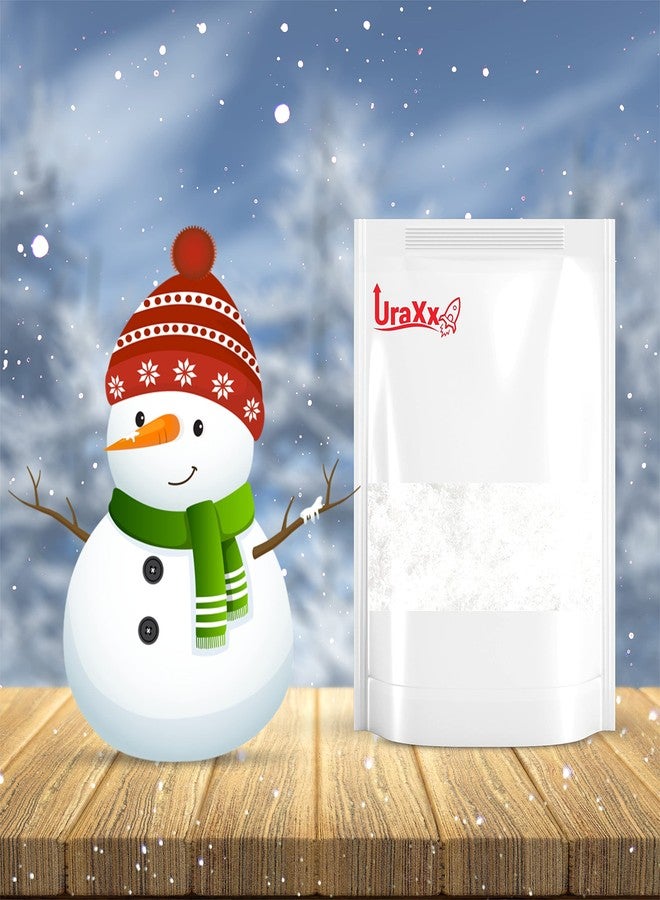 UraXx Artificial Snow Powder Sodium Polyacrylate 250g | Instant Fake Snow for Decoration, Christmas, Crafts, Events & Parties | Safe, Non-Toxic, Reusable & Biodegradable Snow Powder - Image 5