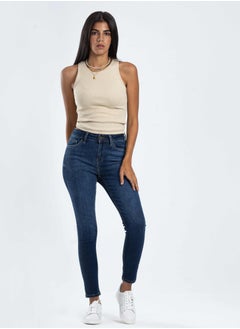 High-Waist Navy Blue Skinny Jeans. - pzsku/ZBFC257C4FA23B1DB3462Z/45/_/1721178210/47ef0c78-b288-4951-a775-aae5f7c9b6a3