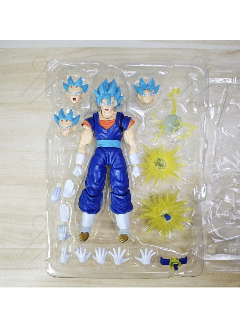 general Super Saiyan Vegett Vegeta Goku movable boxed figure ornament model - Image 2