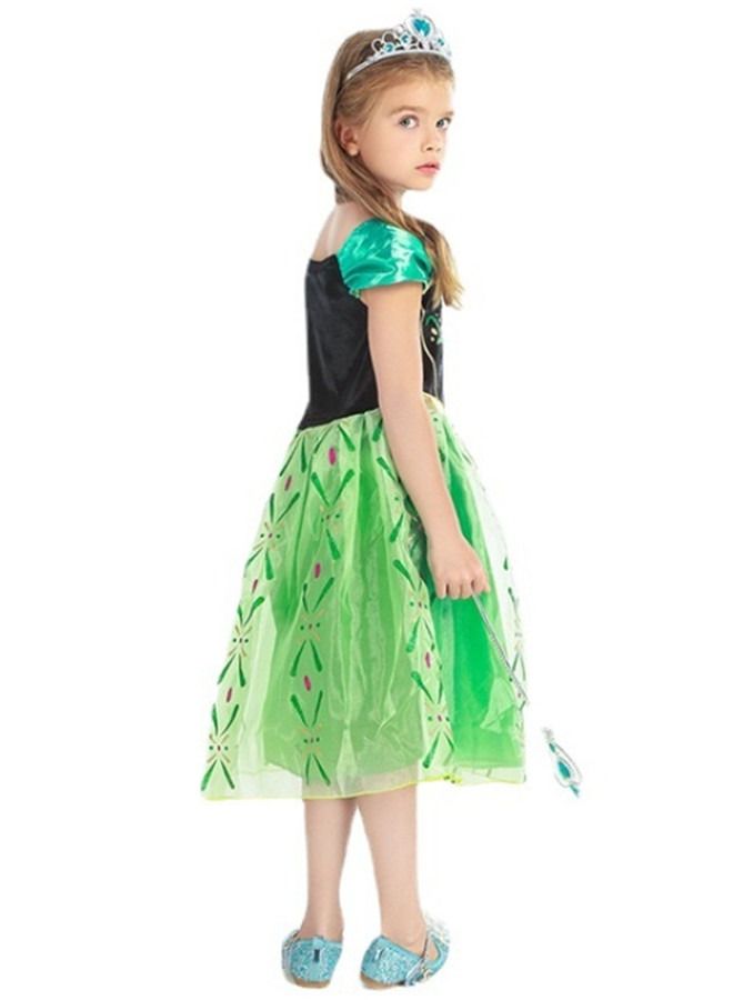 ISank Girls Princess Dress Fancy Costume Role Play Ball Gown  Party Dress up  - Image 4