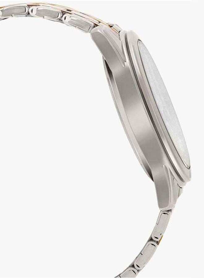 CASIO Men Enticer Analog Watch MTP-1314SG-1AV - 45 mm - Silver/Gold - Image 4
