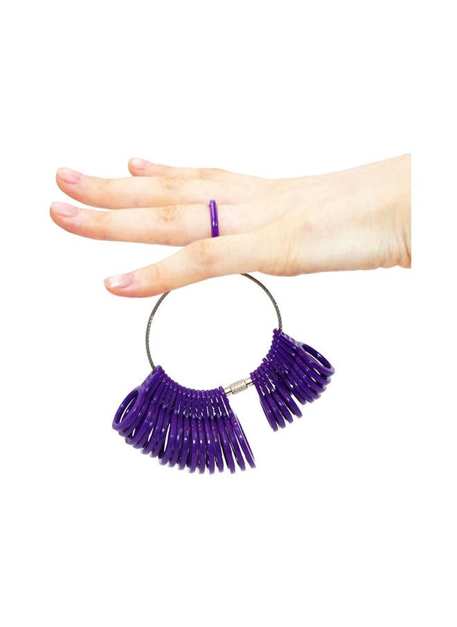 NIBEMINENT - Plastic Ring Tools Mandrel Stick Finger Gauge Jewellery Tool Set - Image 1