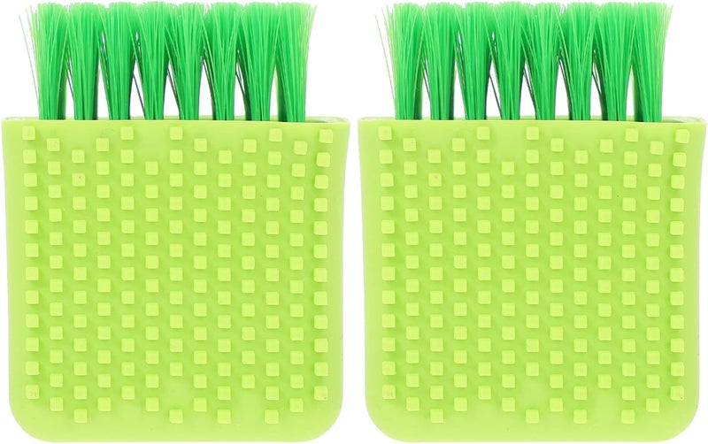 cheekyglo Laundry Brush for Stains On Clothes Laundry Scrubber，2 Pack Silicone Laundry Brush Scrub Multi-Use Household Cloth Washing Brush Dual-Use Scrubbing Brush for Clothes Underwear Shoes - Image 1
