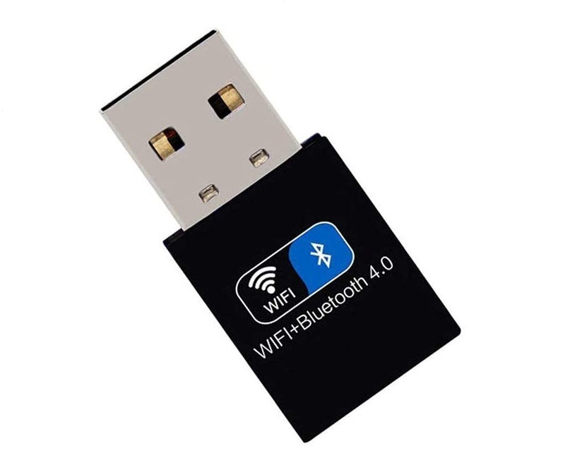 V88R Bluetooth WiFi Adapter - Dual Band Wireless Network External Receiver, Mini WiFi Dongle for PC/Laptop/Desktop for All Windows 10/8/7/XP,Mouse,Keyboard,Headset,Speaker - Image 1