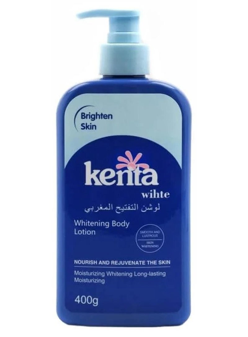 لوشن التفتيح المغربي للجسم من كينتا وايت - 400 جرام