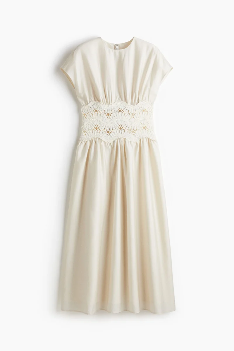 H&M Embroidery-detail dress
