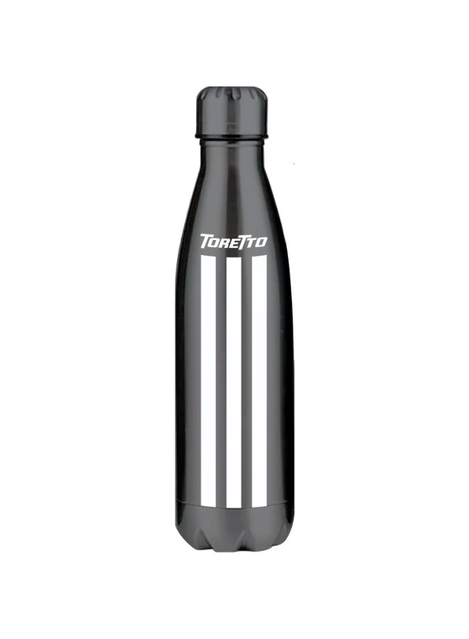 Toretto Stainless Water Bottle, Back To School-Black - Image 1