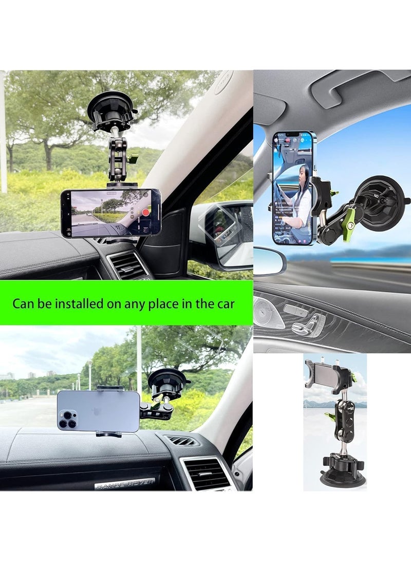 LanParte Universal Ball Head Arm for Phone New 360° Rotating Car Phone Holder Mount - Image 4