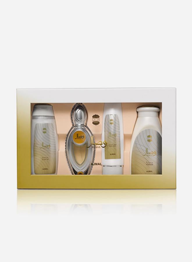 Ajmal مجموعة هدايا ويزال مكونة من 4 قطع للجنسين - Image 3
