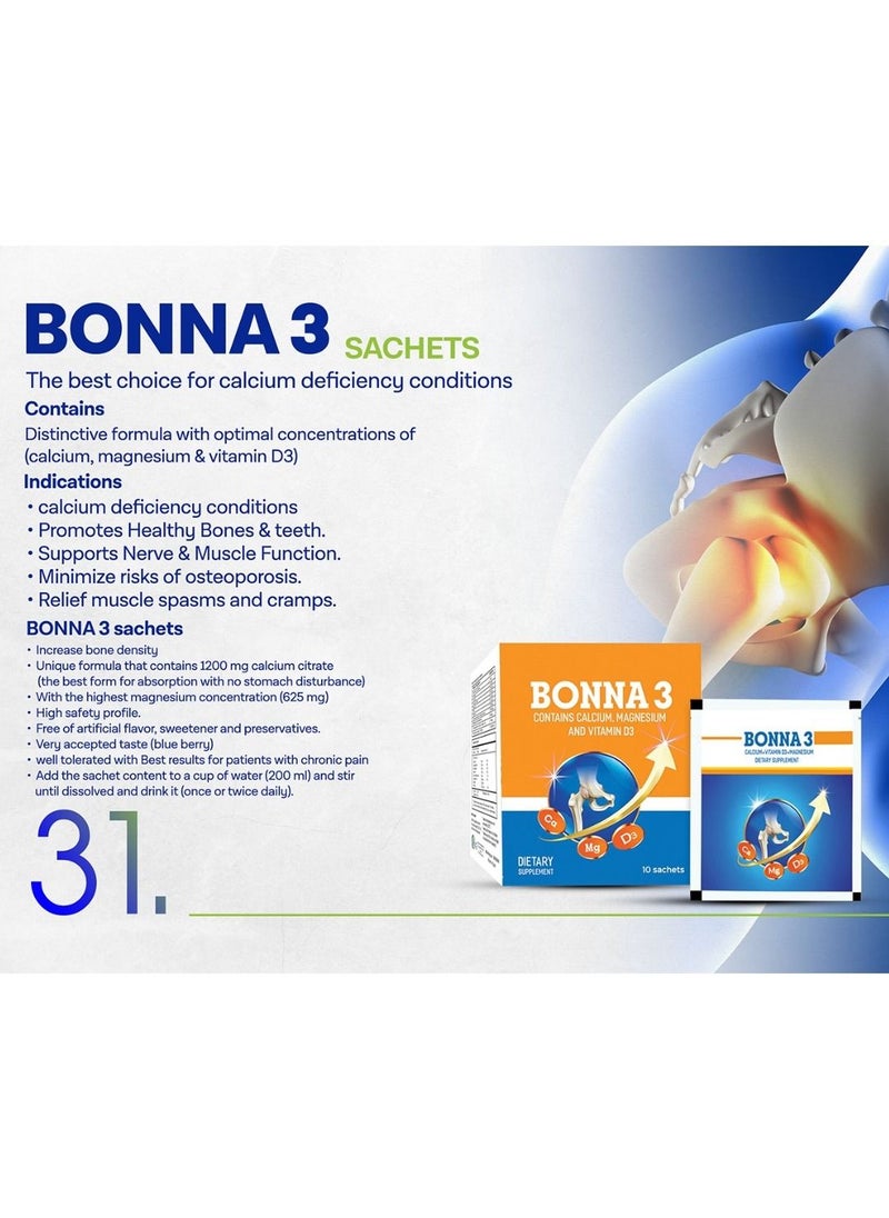 original pharma Bonna3  calcium, magnesium & vitamin D3  - Image 2