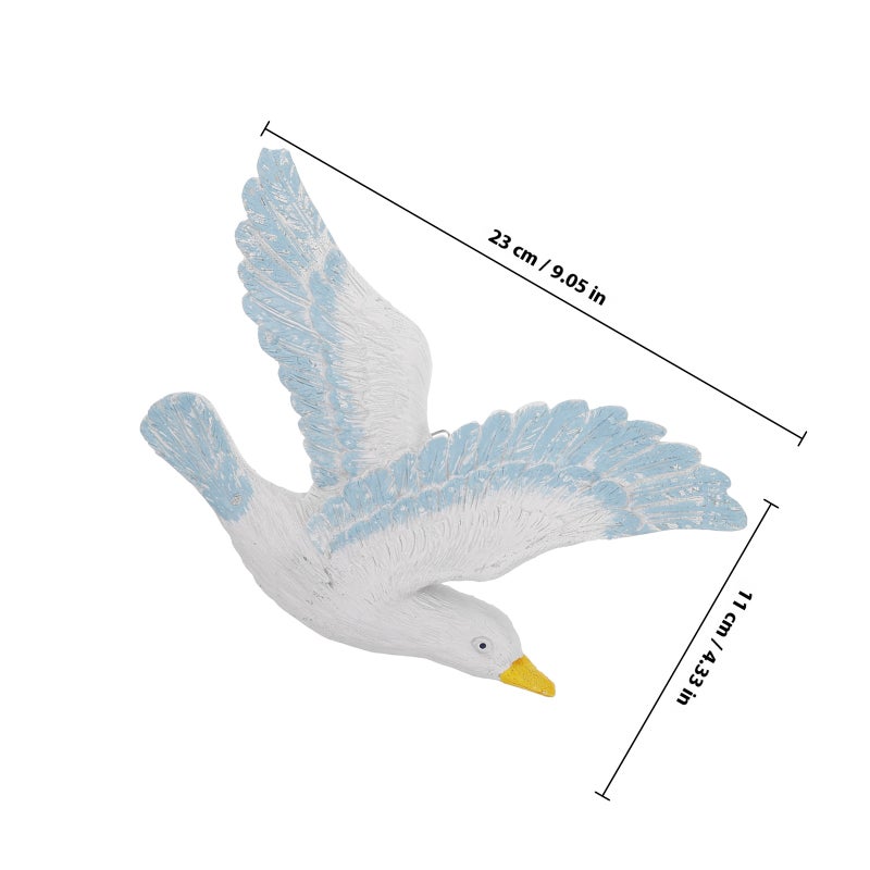 3Pcs Mediterranean Style Seagulls Birds Seabirds Marine Wall Hanging Decoration - Image 2