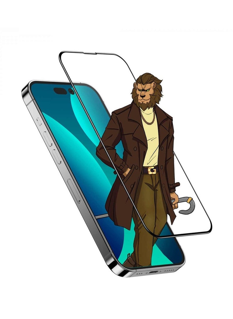 Green Lion 3D Curved Pro Advanced Round Edge Glass for 8 Plus / 7 Plus -Clear/Black edge - Image 4