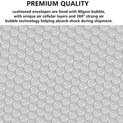 Yzjcafriz Bubble Mailers 4x6 Inch 12 Pack Small Padded Envelopes Poly Thicken Padded Self Seal Envelopes Bags (Black, 4X6 Inches) - Image 5