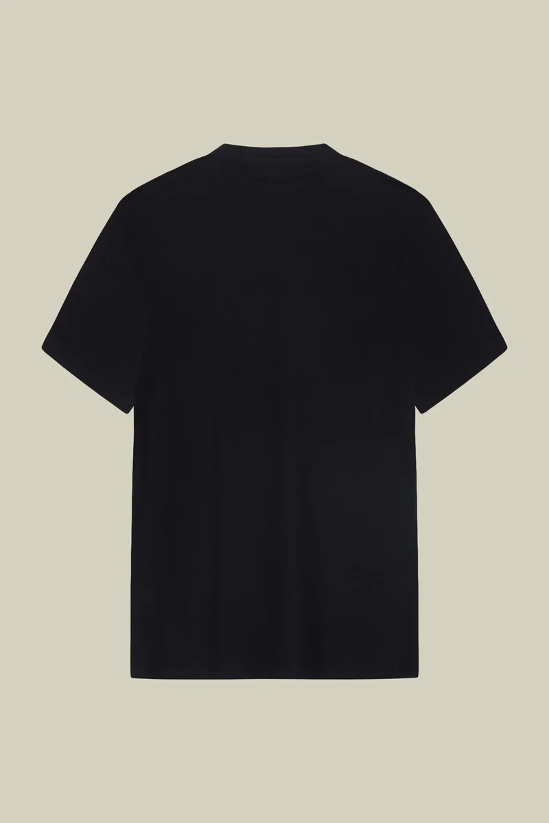 Doppelganger Blue Men's regular fit 100% cotton jersey T-shirt - DK Blue for Men | Best Price UAE
