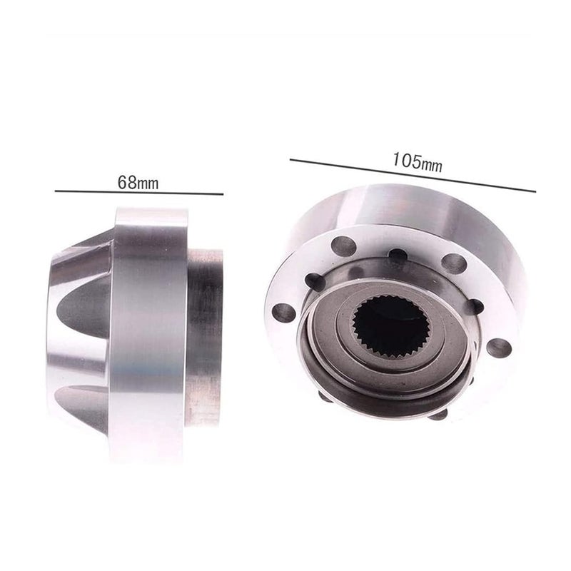 Wivplex Manual Aluminum Alloy Free Wheel Locking Hubs for Nissan - Image 2