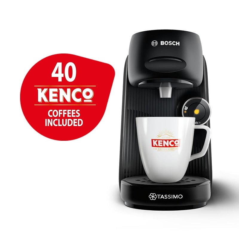 تاسيمو ماكينة قهوة كبسولات Tassimo من Bosch Finesse Friendly، TAS162EGBC، سوداء - Image 2