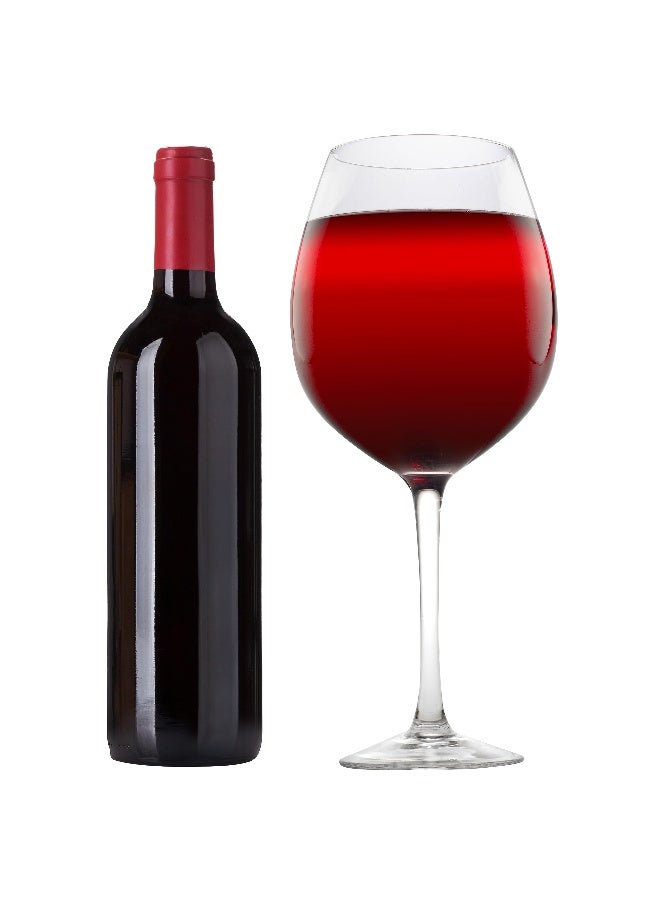 SCS Direct Oversized XL Giant Wine Glass (33.5oz) - Holds a Full Bottle of Wine or Jumbo Cocktails - Extra Large Glassware Fun for Pool Days, Bachelorette Parties, Weddings & Birthdays- Mother's Day Gift Idea - Image 1