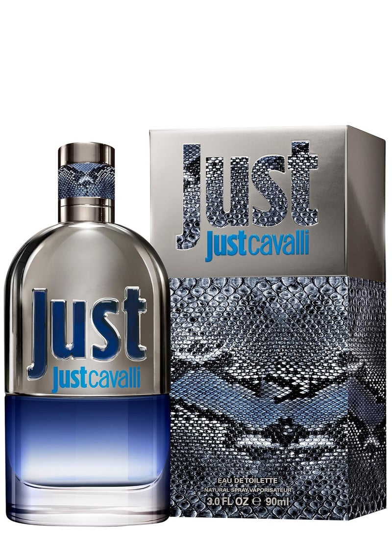 Just Cavalli Roberto Cavalli Just Cavalli Eau de Toilette for Men, 90ml  - Image 1