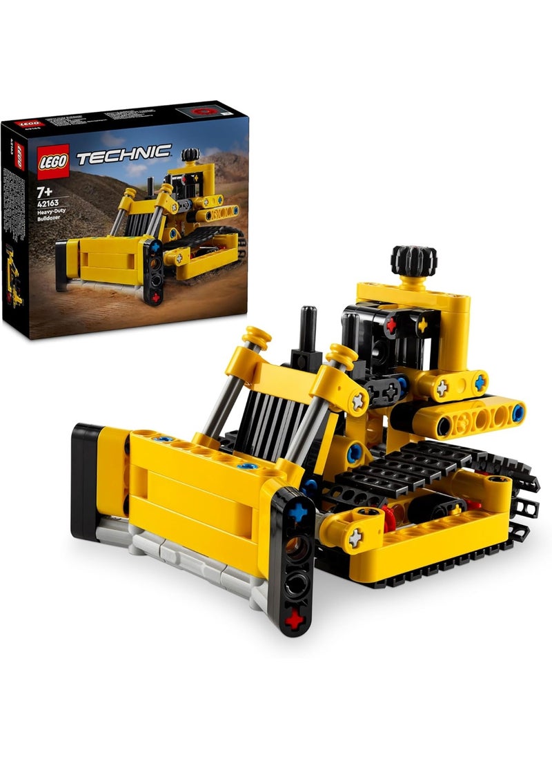LEGO LEGO Technic Heavy-Duty Bulldozer Building Toy Set 42163  - Image 1