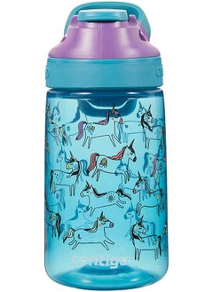 Contigo Gizmo Sip Kids' Drinking Bottle Bpa Free Robust Water Bottle 100 Percent Leak Proof Intuitive Drinking At The Press Of A Button Easy Clean Ideal For Preschool Daycare School Sports 14 Oz  - Image 1