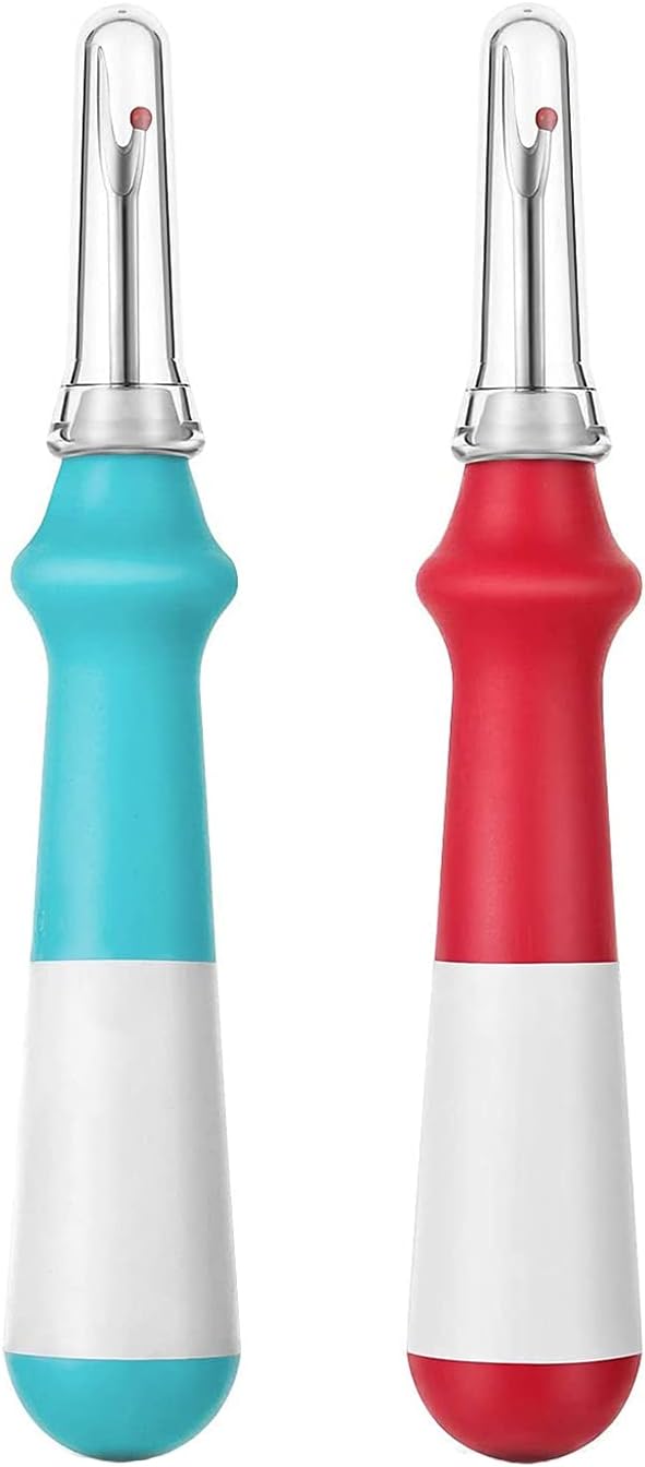 BEADNOVA Seam Ripper 2pcs Thread Cutter Stitch Remover Large Thread Remover Stitch Eraser Tag Ripper for Clothes Crafting Embroidery - Image 1