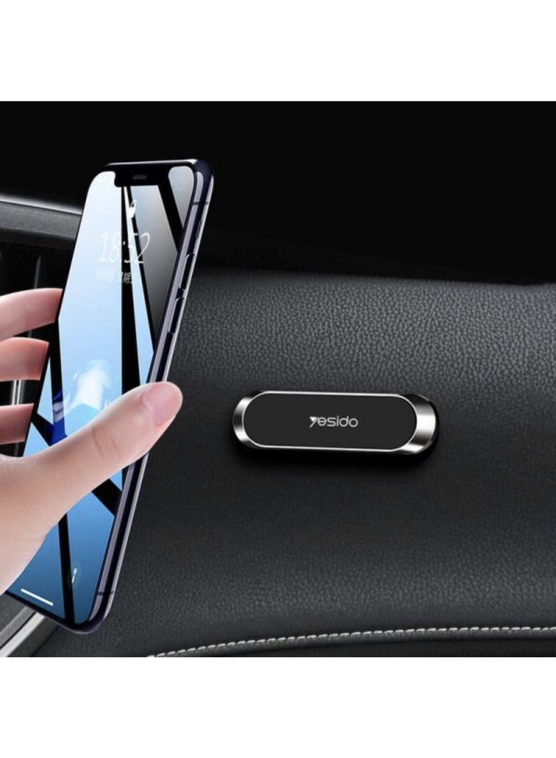 Yesido Magnetic Car Holder Fits All Types Silver 50 Pieces - Image 1