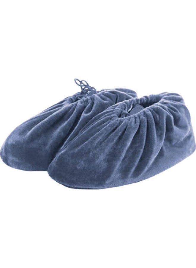 NOLANSEND Velvet Shoe Covers For Home Use [10 Pieces/5 Pairs], Adult Foot Covers, Non-Slip, Thickened, For Computer Rooms And Factories, Suitable For Guests, Washable - Image 3
