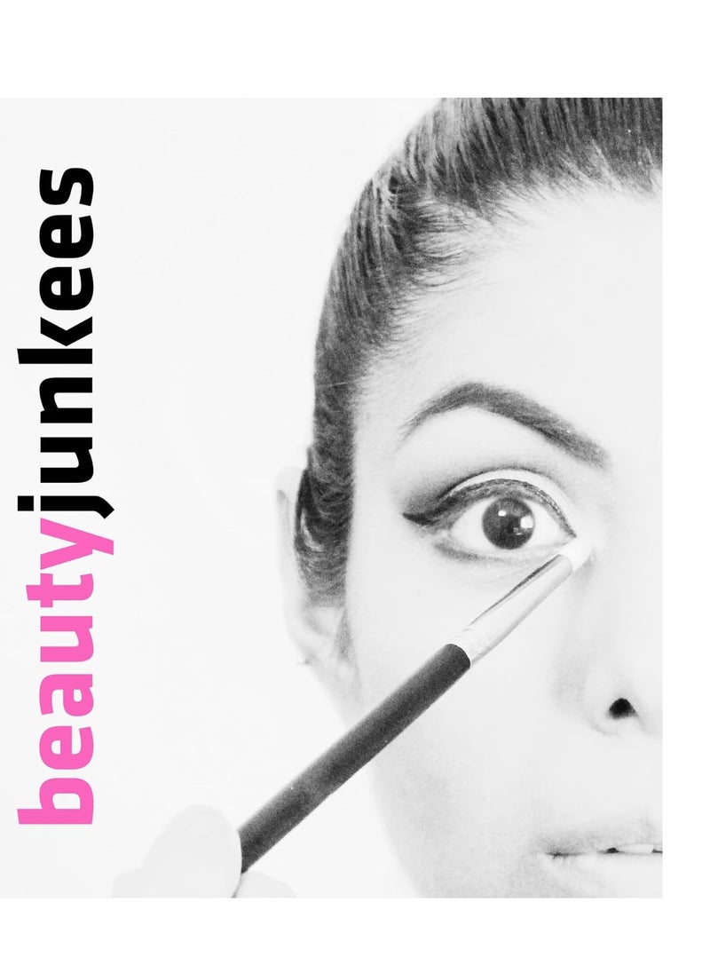 Beauty Junkees Pencil Brush Eye Makeup Brushes – Small Eyeshadow Brush, Eyeliner Smudge Brush, Eye Shadow Crease Brush, Soft Firm Tapered Point for Blending Liner Powder Cream Make Up, Synthetic  - Image 3